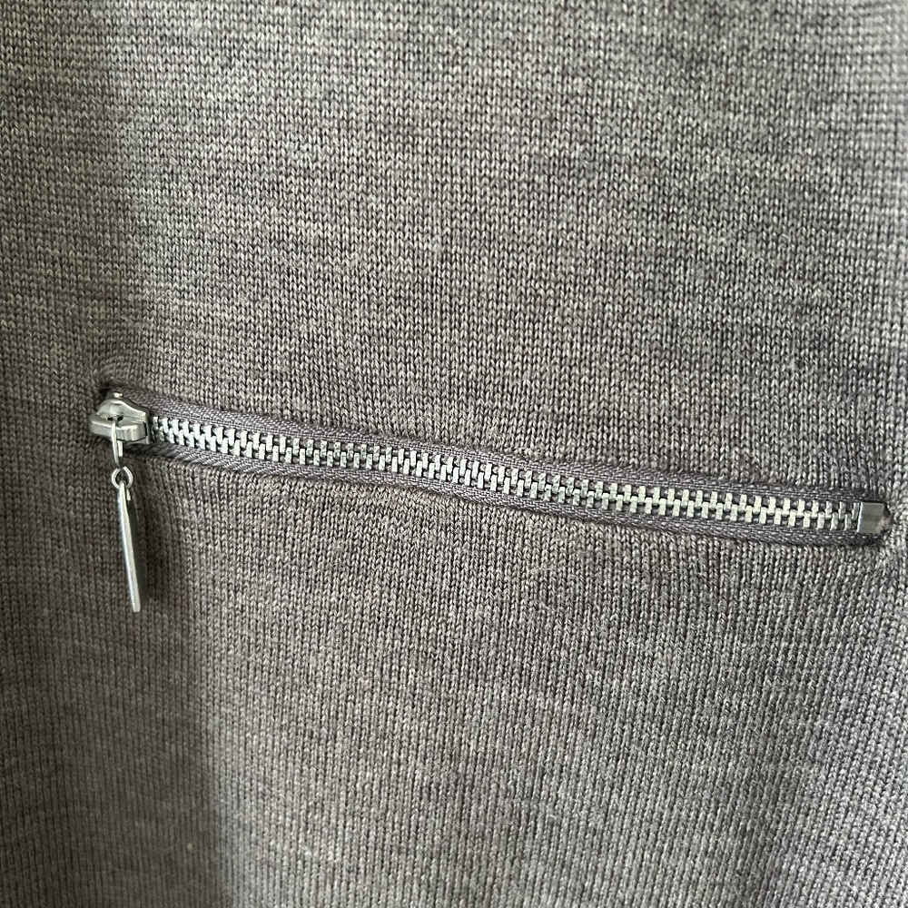 Tahari Merino Wool Long Sleeve Sweater Dress Size L - Picture 3 of 10